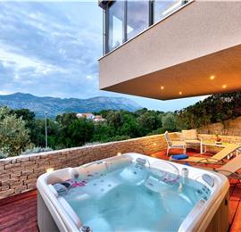 2 x 3 Bedroom Villas with Sea Views and Pools on Korcula Island, Sleeps 6 